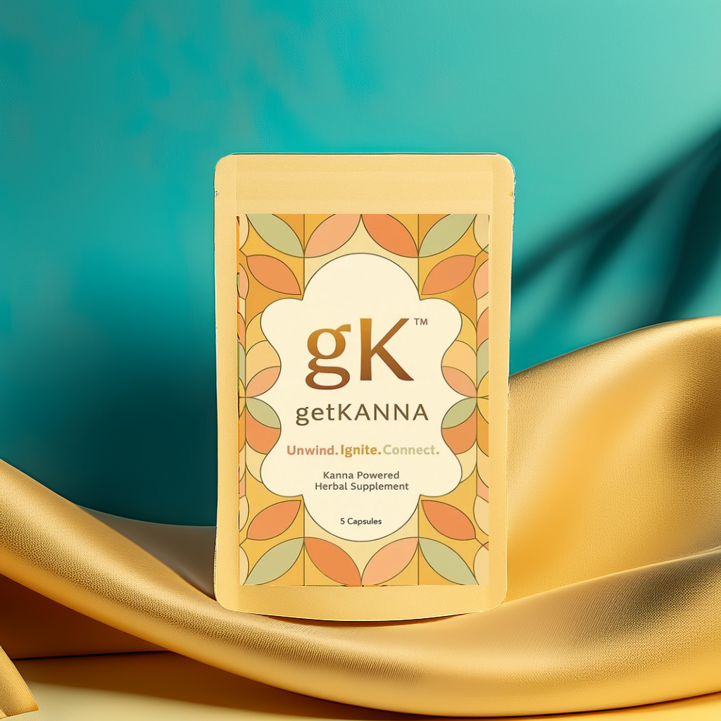 getKANNA gK Connect Product Pouch on Gold Background (Updated)